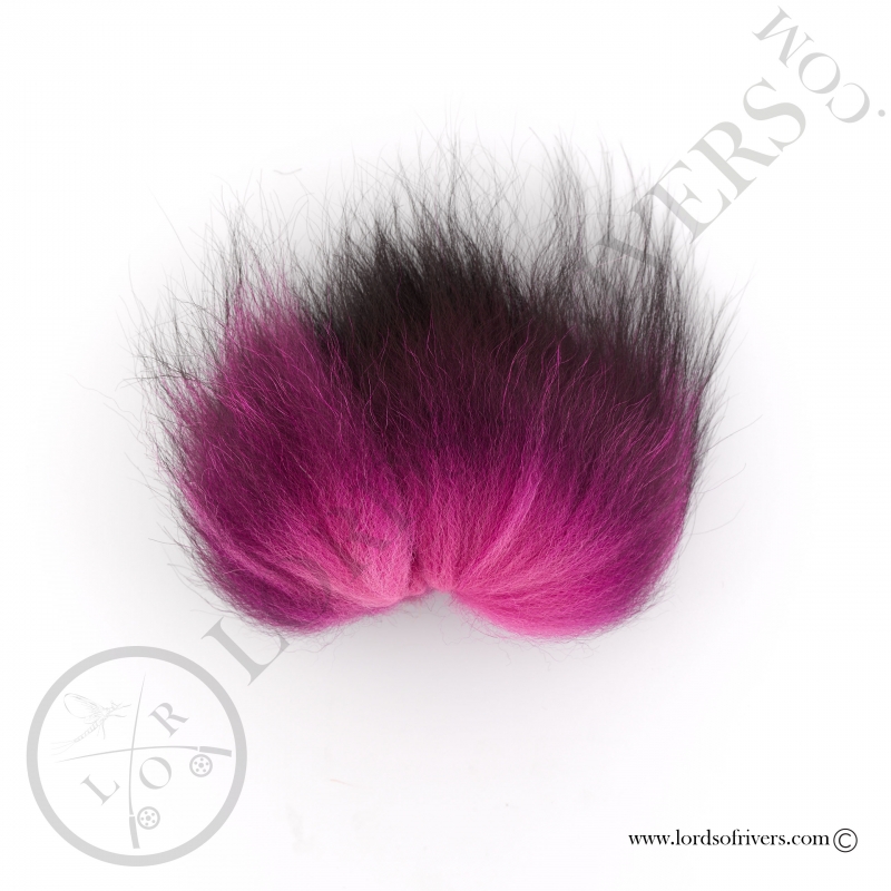 Foxy-Tails Dyed Silver Fox Shocking Pink Foxy-Tails Dyed Silver Fox Shocking Pink