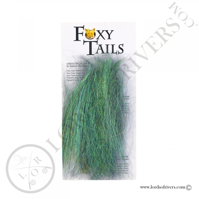 FoxyTails Optic Fibre Peacock FoxyTails Optic Fibre Peacock