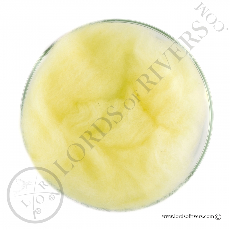 Super Fine Dry Fly Dub Hareline Pale Yellow Super Fine Dry Fly Dub Hareline Pale Yellow