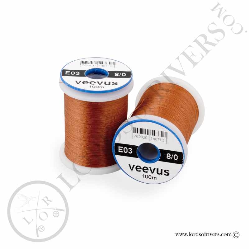 Veevus thread 8/0 Rusty Brown Veevus thread 8/0 Rusty Brown