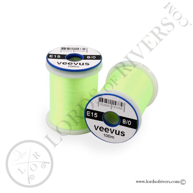 Veevus thread 8/0 Fl Yellow Chartreuse Veevus thread 8/0 Fl Yellow Chartreuse