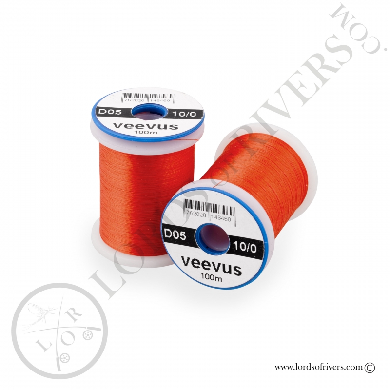 Veevus thread 10/0 Hot Orange Hot Orange Veevus thread 10/0 Hot Orange Hot Orange