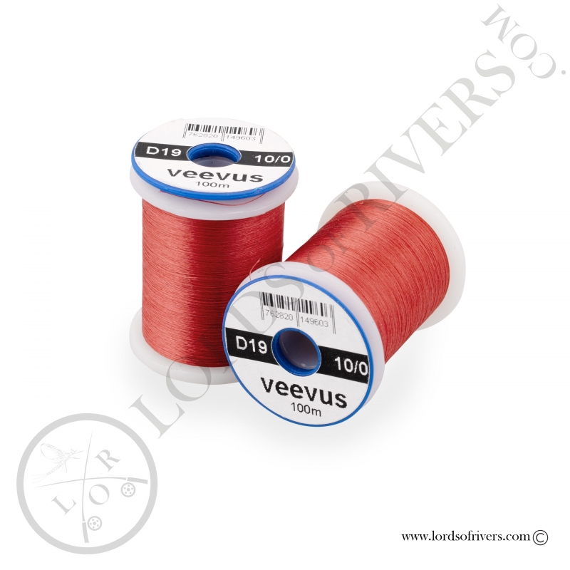Veevus thread 10/0 Pale Red Veevus thread 10/0 Pale Red