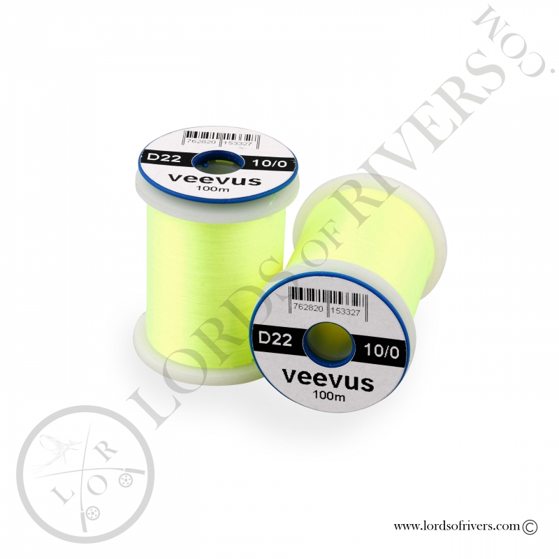 Veevus thread 10/0 FL Yellow Chartreuse Veevus thread 10/0 FL Yellow Chartreuse
