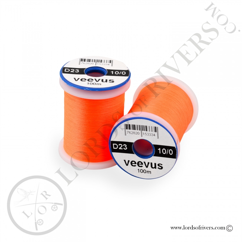 Veevus thread 10/0 Fluorescent Orange Veevus thread 10/0 Fluorescent Orange