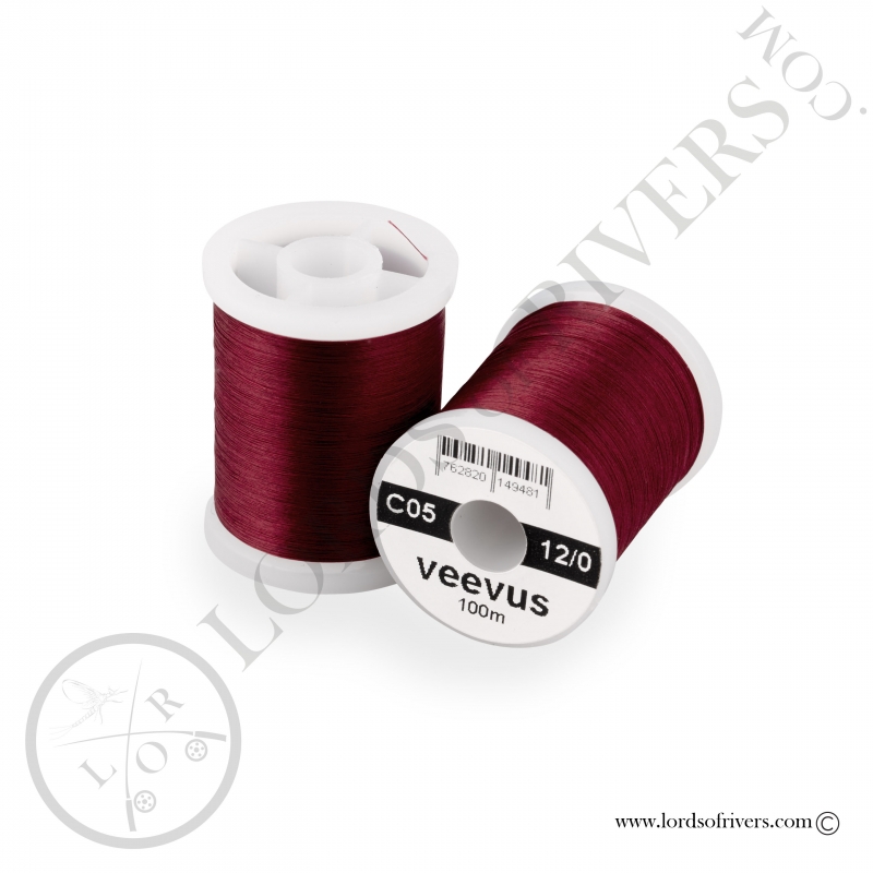 Veevus thread 12/0 Claret Veevus thread 12/0 Claret