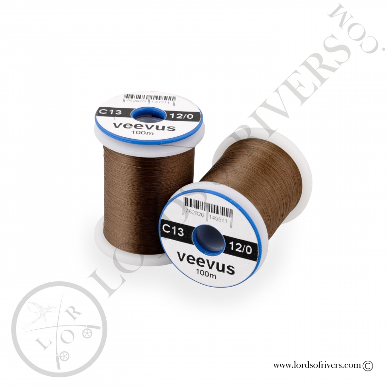 Veevus thread 12/0 Dark Dun Brown Veevus thread 12/0 Dark Dun Brown