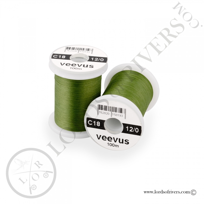 Veevus thread 12/0 Olive Veevus thread 12/0 Olive