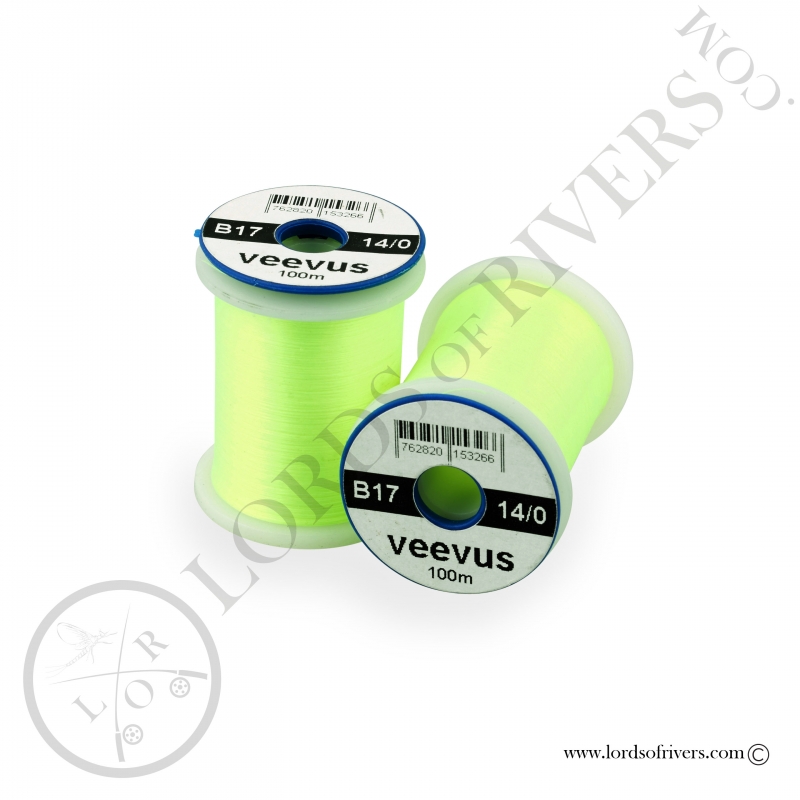 Veevus thread 14/0 FL Yellow Chartreuse Veevus thread 14/0 FL Yellow Chartreuse