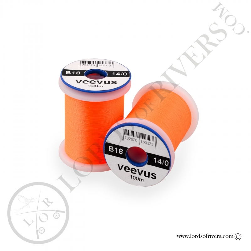 Veevus thread 14/0 Fluorescent Orange Veevus thread 14/0 Fluorescent Orange