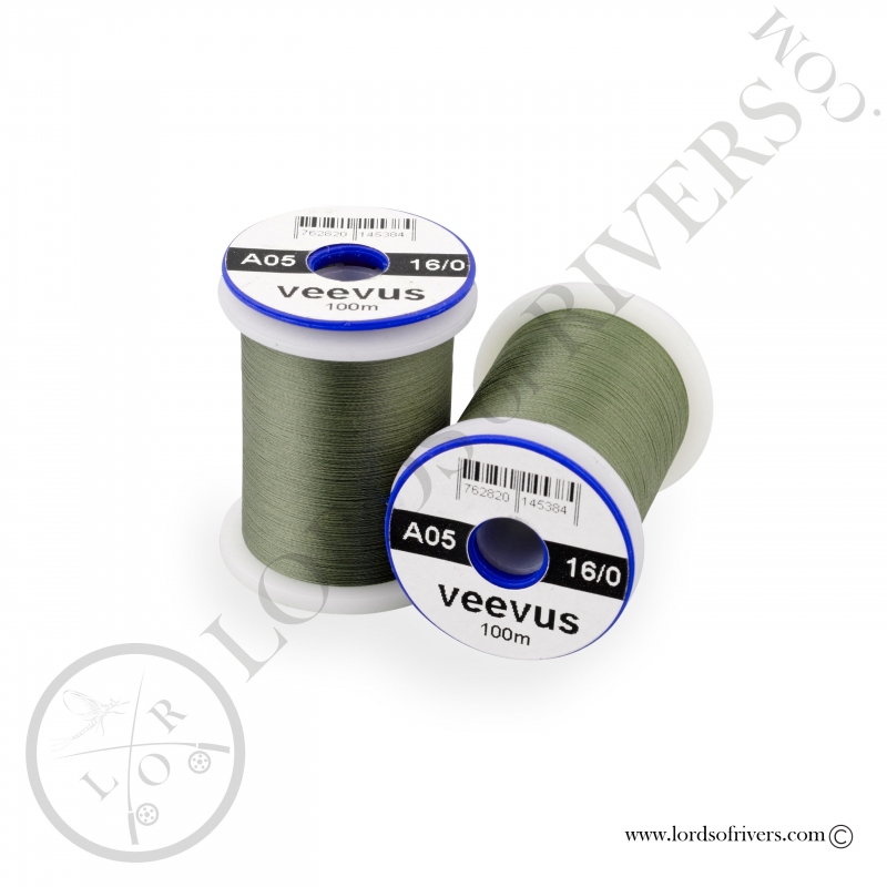 Veevus thread 16/0 Olive Dun Veevus thread 16/0 Olive Dun