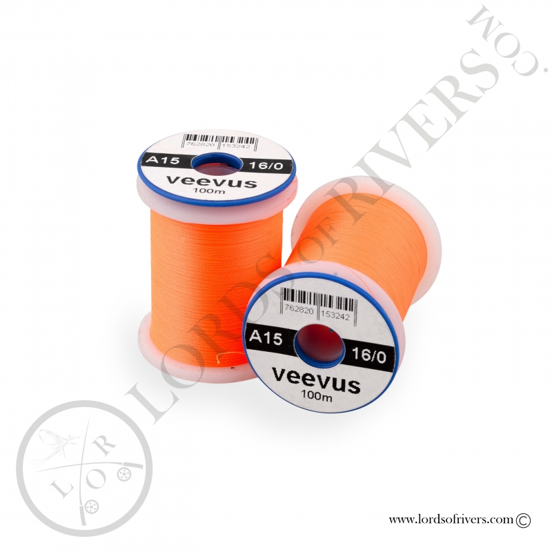 Veevus thread 16/0 Fluorescent Orange Veevus thread 16/0 Fluorescent Orange