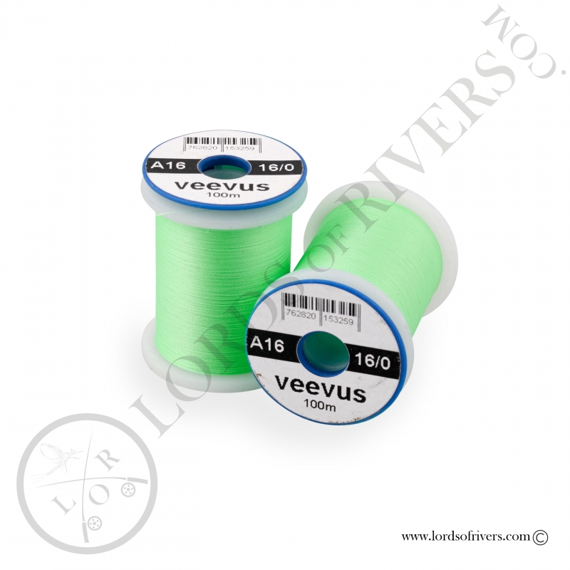 Veevus thread 16/0 Fluorescent Green Veevus thread 16/0 Fluorescent Green