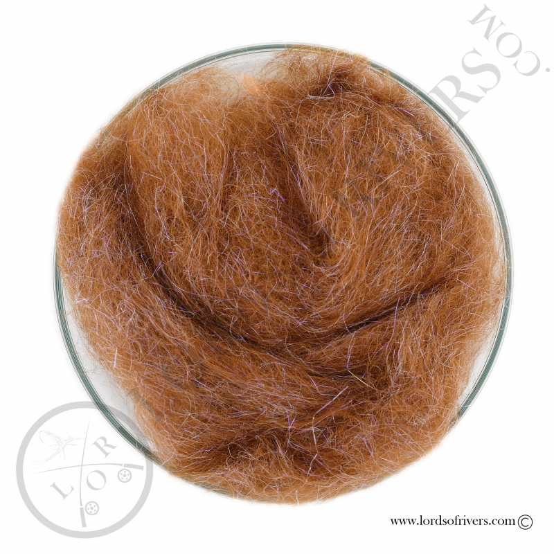 Laser Dry Fly Dubbing Brown Laser Dry Fly Dubbing Brown