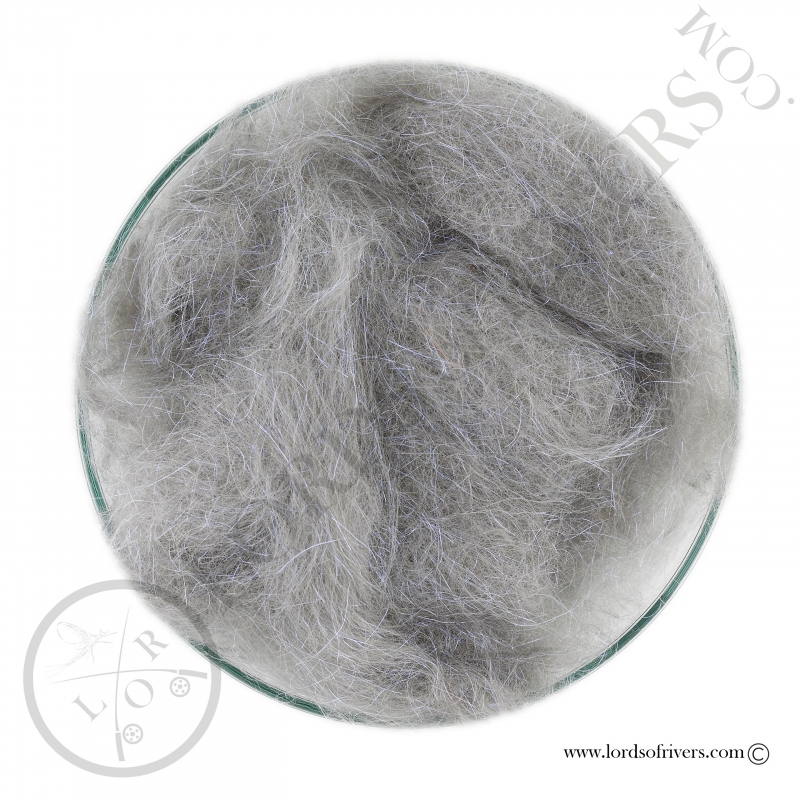 Laser Dry Fly Dubbing Grey Laser Dry Fly Dubbing Grey