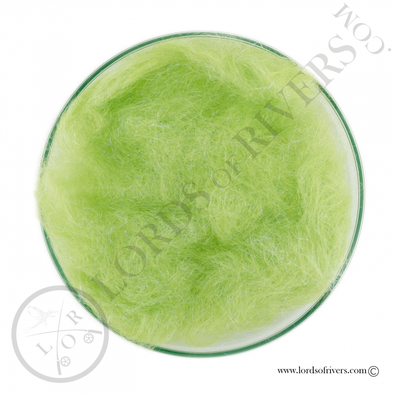 Laser Dry Fly Dubbing Light Green Laser Dry Fly Dubbing Light Green