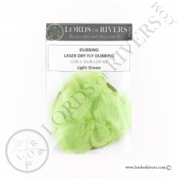 Laser Dry Fly Dubbing Light Green
