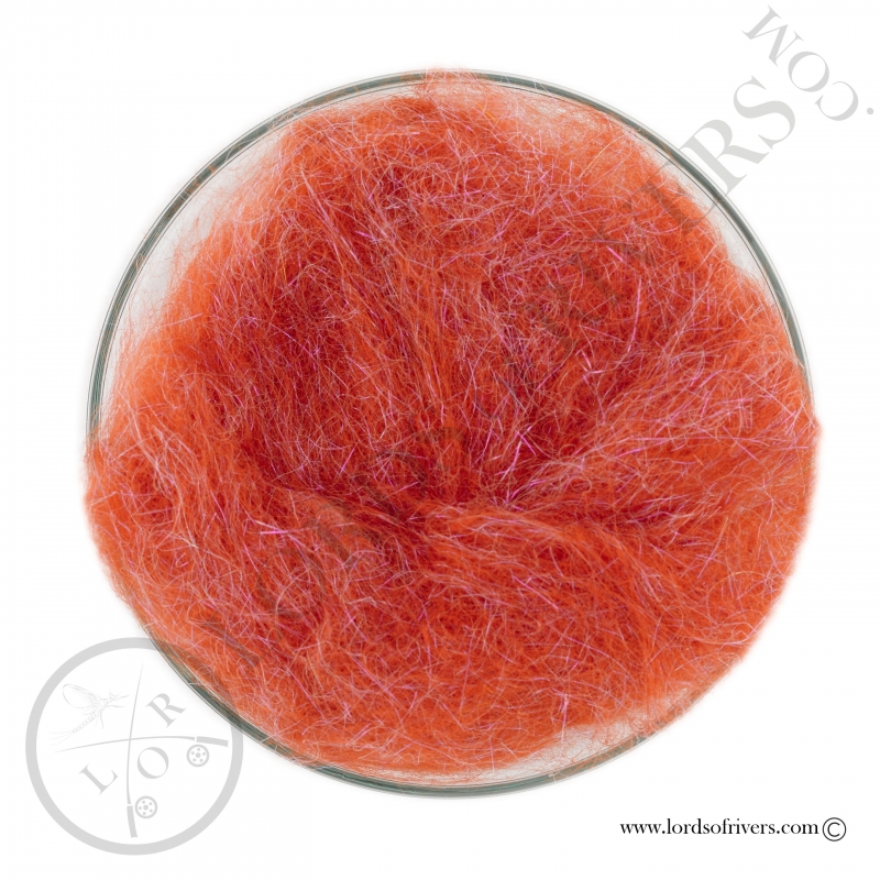Laser Dry Fly Dubbing Red Laser Dry Fly Dubbing Red