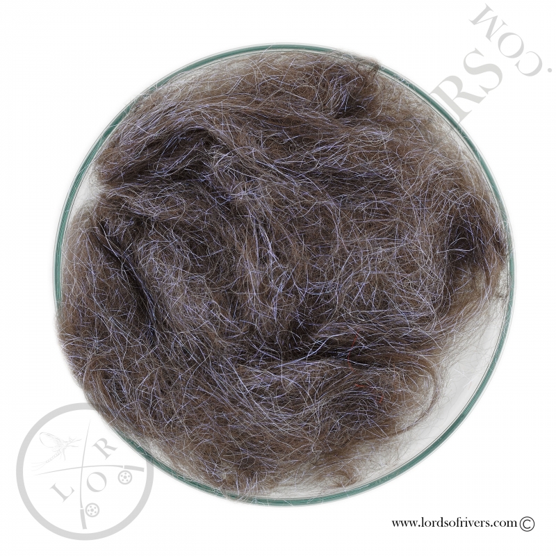 Laser Dry Fly Dubbing Dark Grey Laser Dry Fly Dubbing Dark Grey