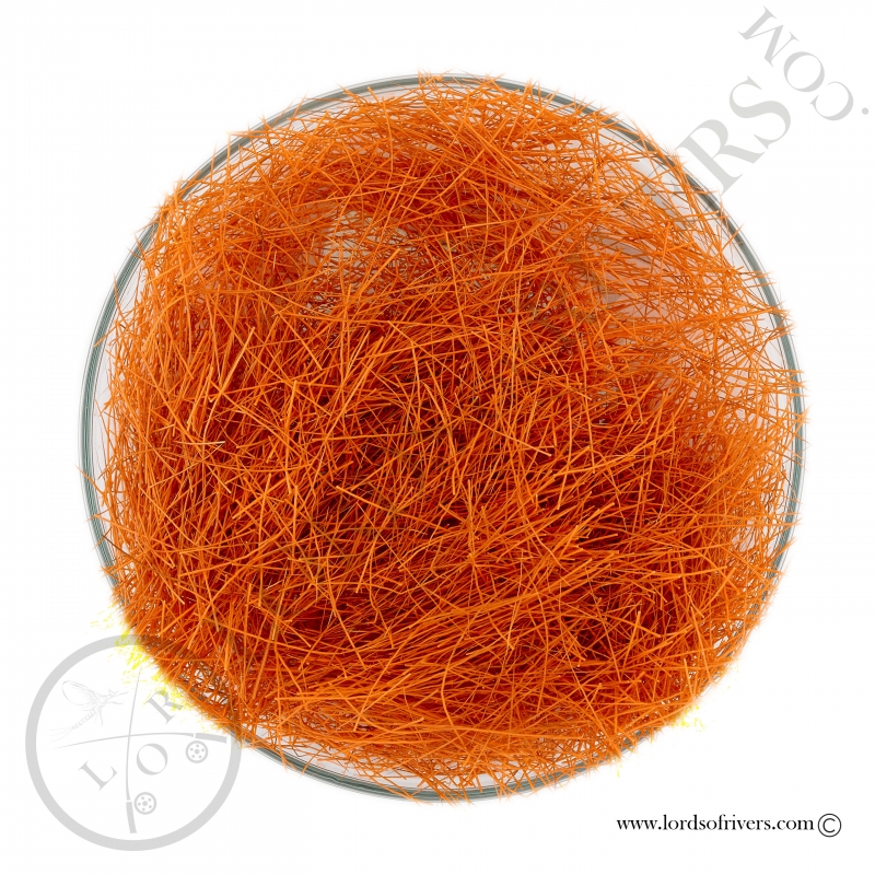 Deer Dubbing Hends Fluo Orange Deer Dubbing Hends Fluo Orange