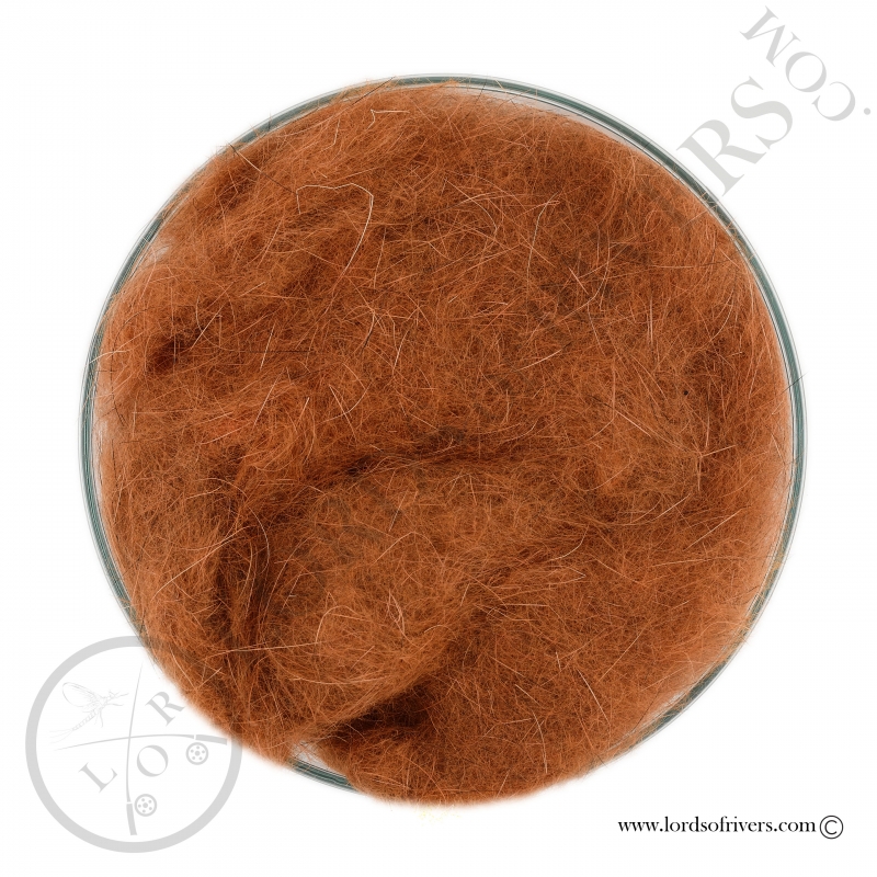 Hare Dubbing Hends Rusty Brown Hare Dubbing Hends Rusty Brown