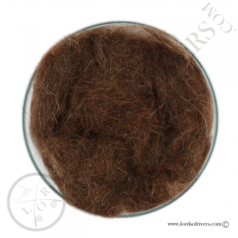 Hare Dubbing Hends Dk. Brown Hare Dubbing Hends Dk. Brown