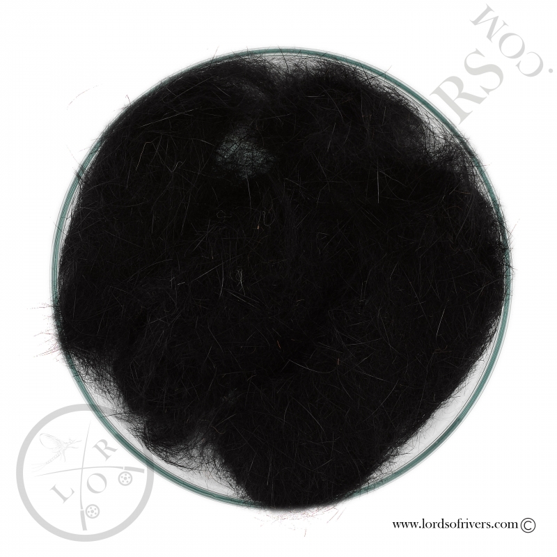 Hare Dubbing Hends Black Hare Dubbing Hends Black