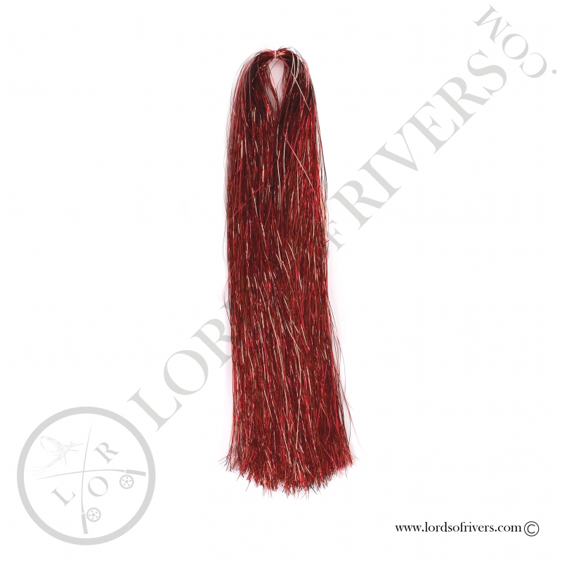 Flashabou 1mm 1/16 monocolor 90cm Red Flashabou 1mm 1/16 monocolor 90cm Red