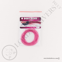 Body Glass Round Hends Pink