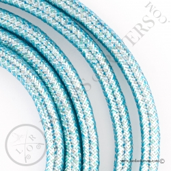 Mylar Tubing Tinsel Hends Blue