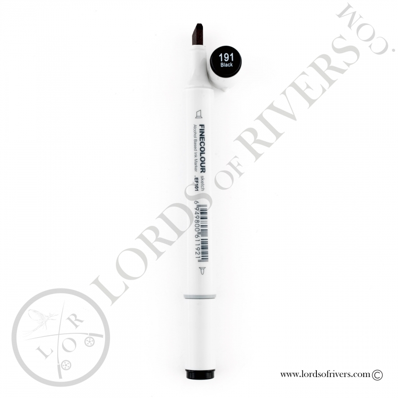 Indelible markers Lords of Rivers - Black Indelible markers Lords of Rivers - Black