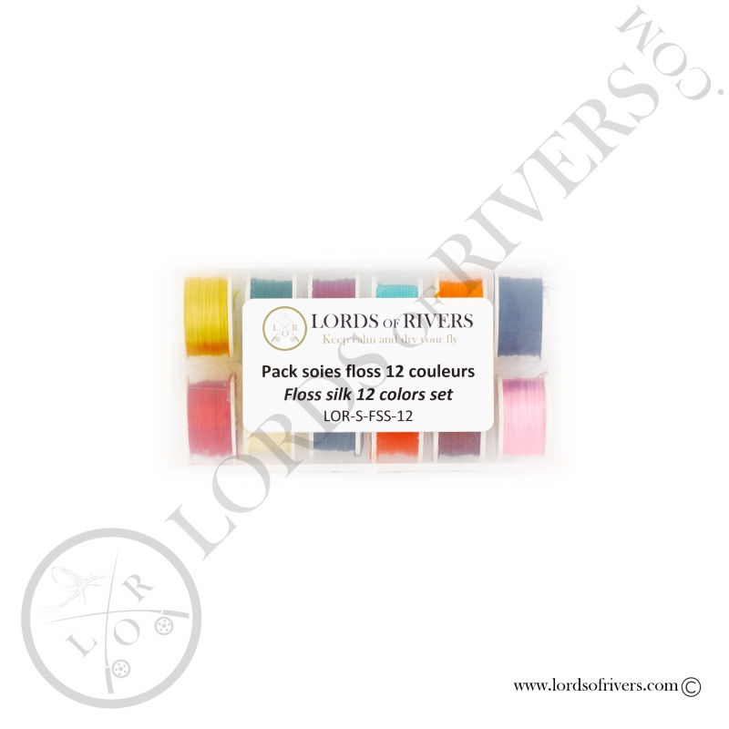 Floss silk 12 colors set Lords Of Rivers