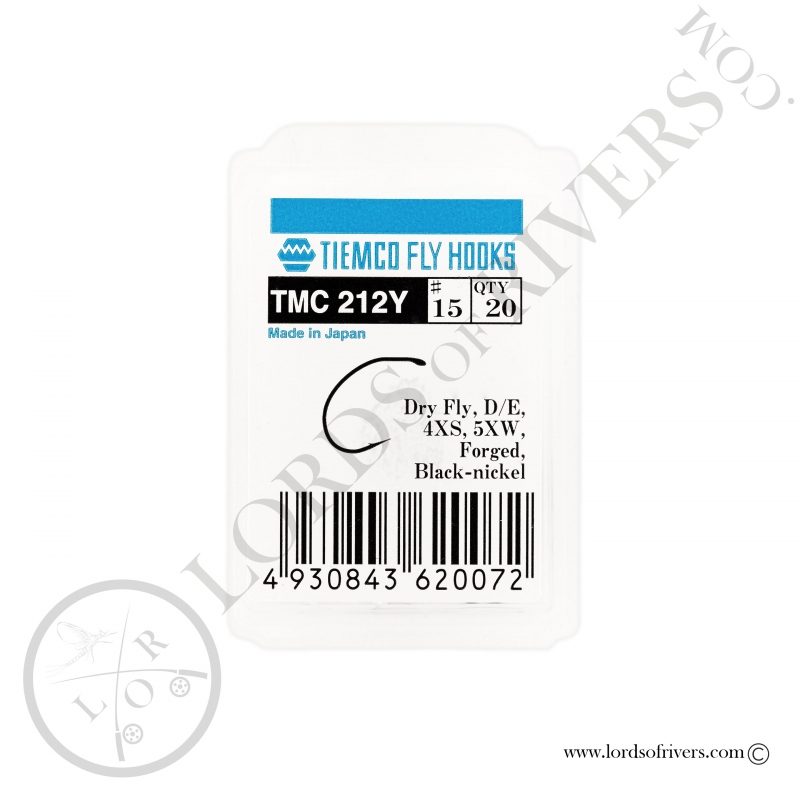 Dry fly hook Tiemco TMC 212Y - Pack Dry fly hook Tiemco TMC 212Y - Pack