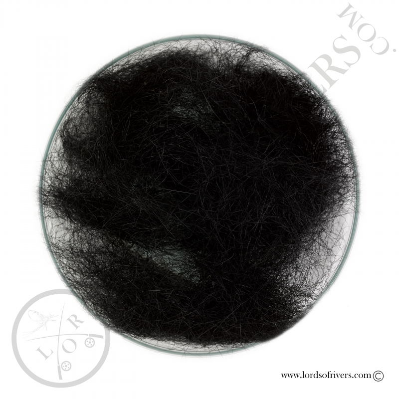 Genuine Seals Fur Veniard - Black Genuine Seals Fur Veniard - Black