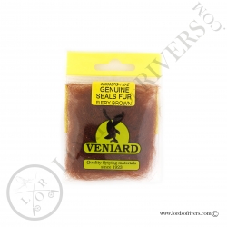 Genuine Seals Fur Veniard - Fierry Brown