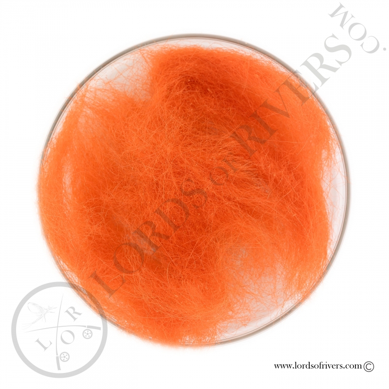 Genuine Seals Fur Veniard - Orange Genuine Seals Fur Veniard - Orange