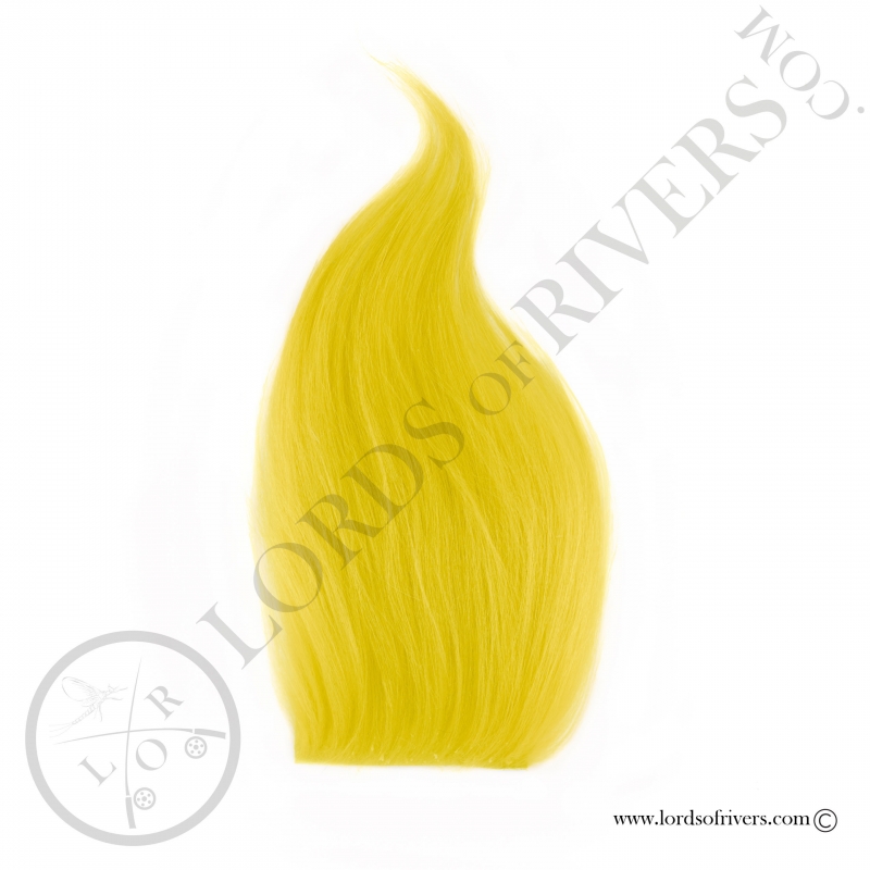 Foxy-Tails Cashmere Goat Pelt yellow chartreuse Foxy-Tails Cashmere Goat Pelt yellow chartreuse