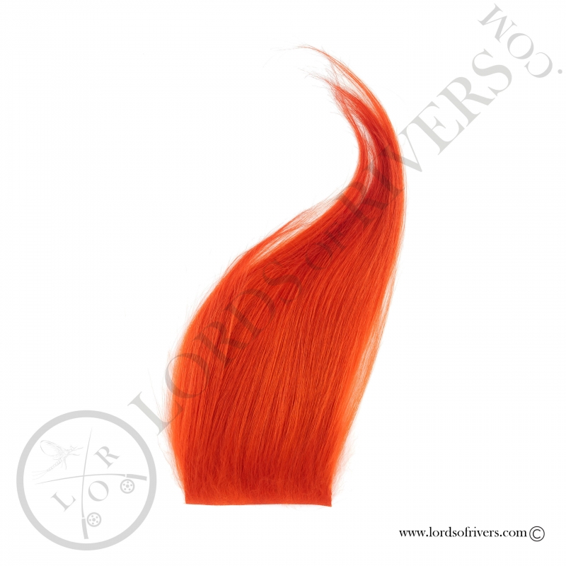 Foxy-Tails Cashmere Goat Pelt hot orange Foxy-Tails Cashmere Goat Pelt hot orange