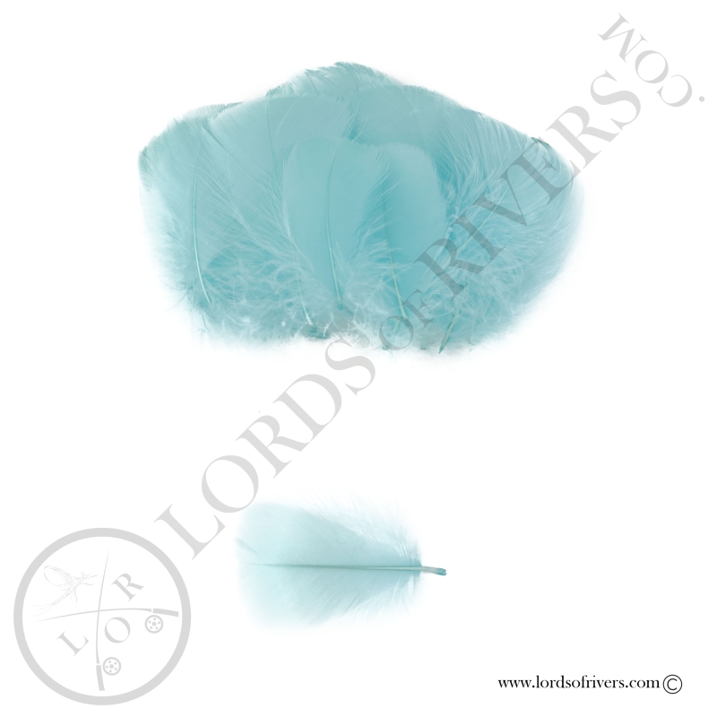 Goose Colored Body Feathers-100 Feathers  Hand Selected - Lords Of Rivers