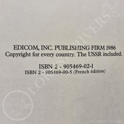 Book - Ephemeras - Charles gaidy - Signed-Limited edition - Lords Of Rivers