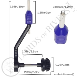 Porte Bobine Céramique Ultraléger à Frein Lords of Rivers