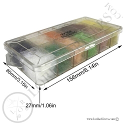 Dispenser dubbing  UV Ice 12 Colors Lords of Rivers