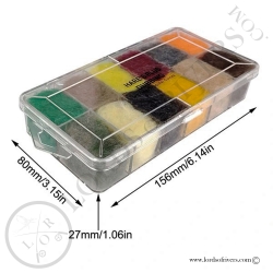 Hare Dubbing Plus Dispenser 12 couleurs Lords Of Rivers