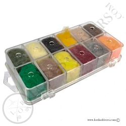 Hare Dubbing Plus Dispenser 12 couleurs Lords Of Rivers