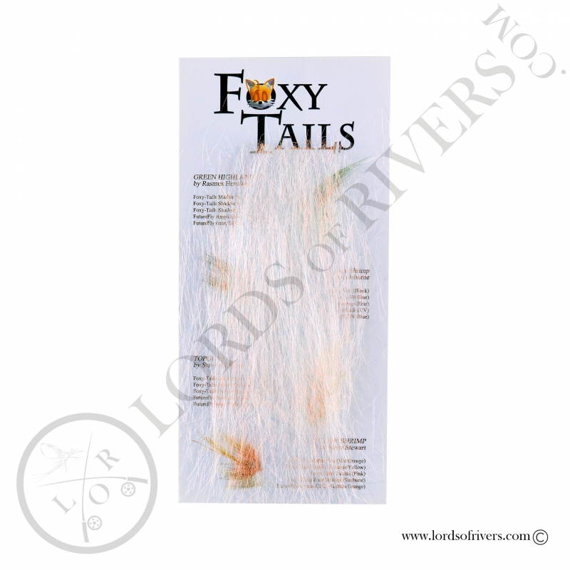 FoxyTails Optic Fibre Opal Pearl FoxyTails Optic Fibre Opal Pearl